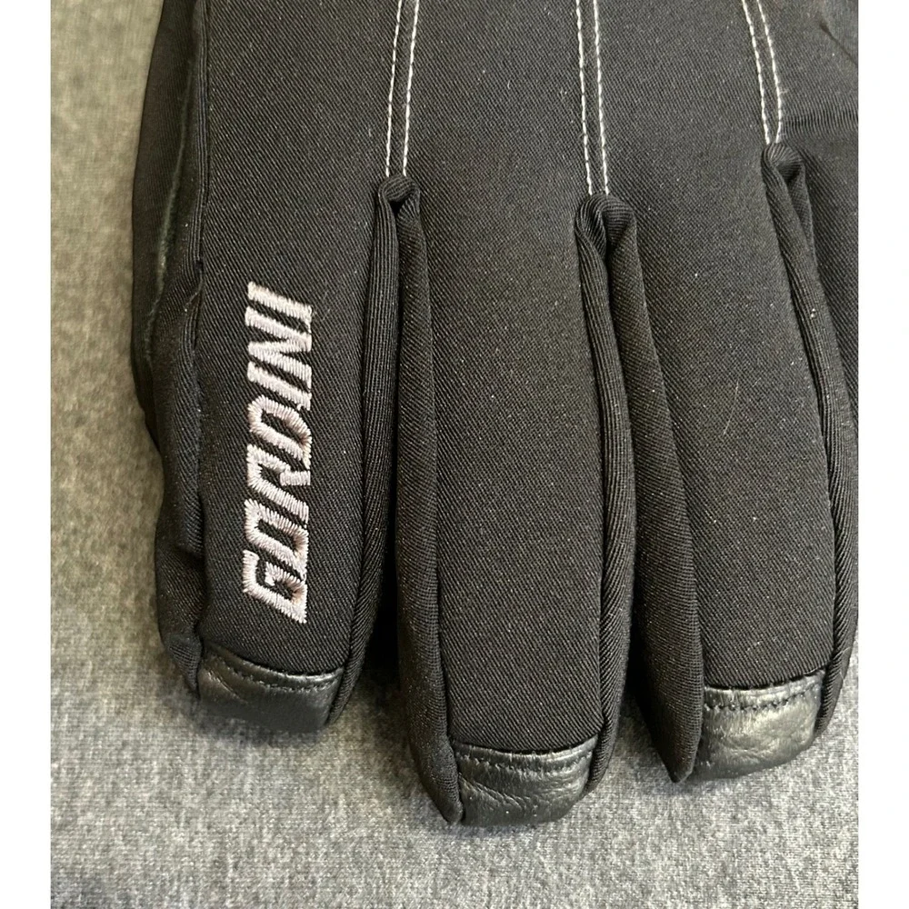 Gordini Women's S Gore-Tex Down II Ski Gloves Black Leather Gore Warm Winter